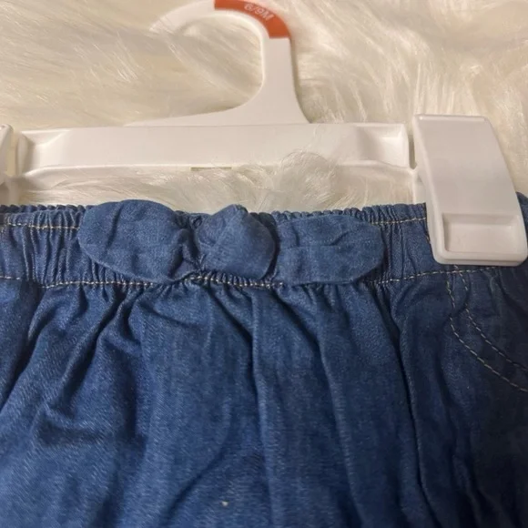 2Pcs Cat & Jack Denim Skirt & Baby Bloomer Size 6/9 Months NWT - Picture 8 of 9